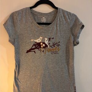 Roots Gray Graphic T-Shirt